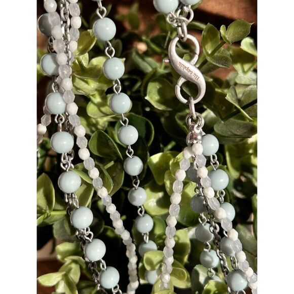 Lia Sophia Multi Strand Beaded Necklace - Picture 4 of 9